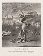 KG 14554
          <br/>
          St. Michaël verslaat de draak
          <br/>
          <em>Duflos, Claude (1665-1737)</em>